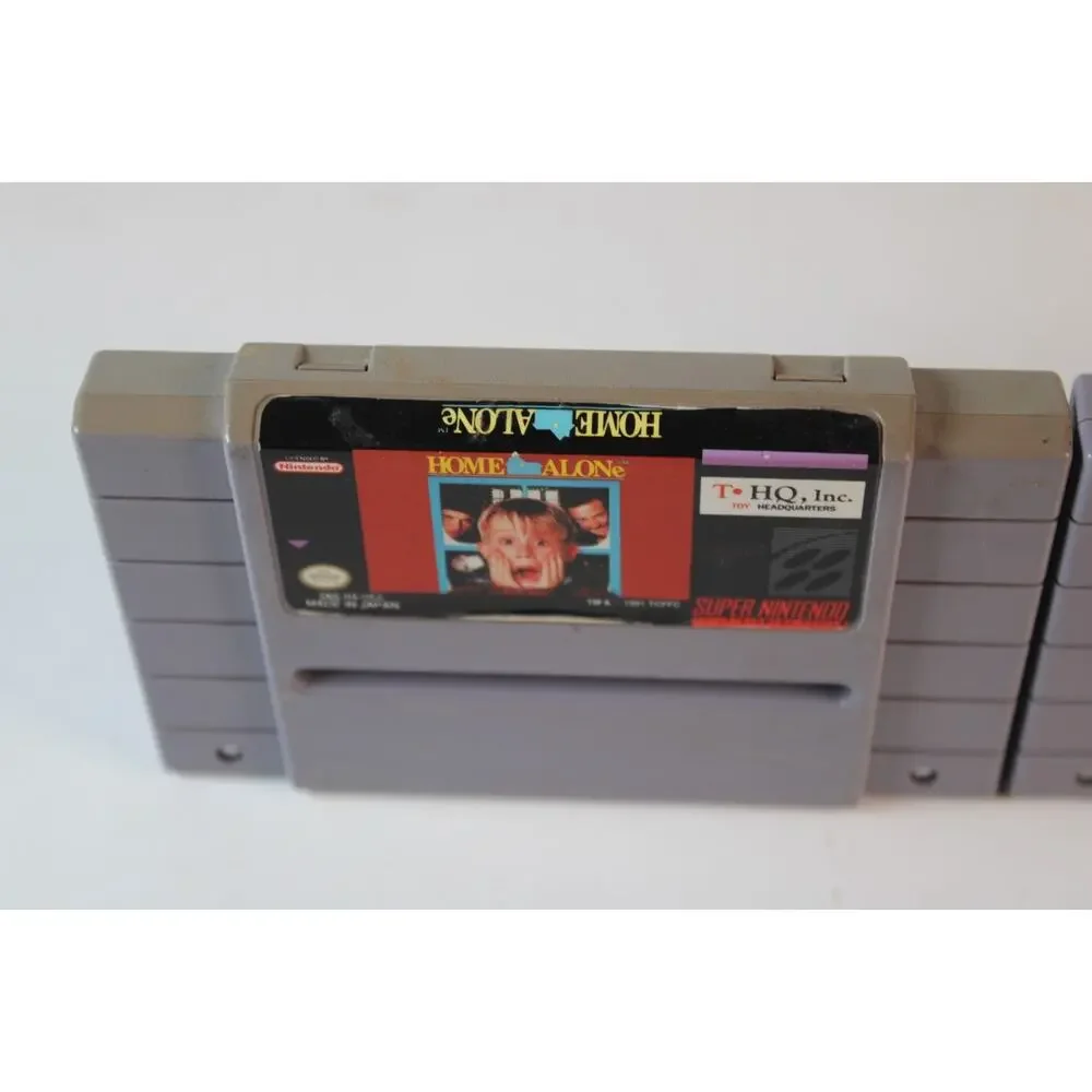 2 game lot: Home Alone 1 + Home Alone 2 (Super Nintedo, SNES) Game Carts Only